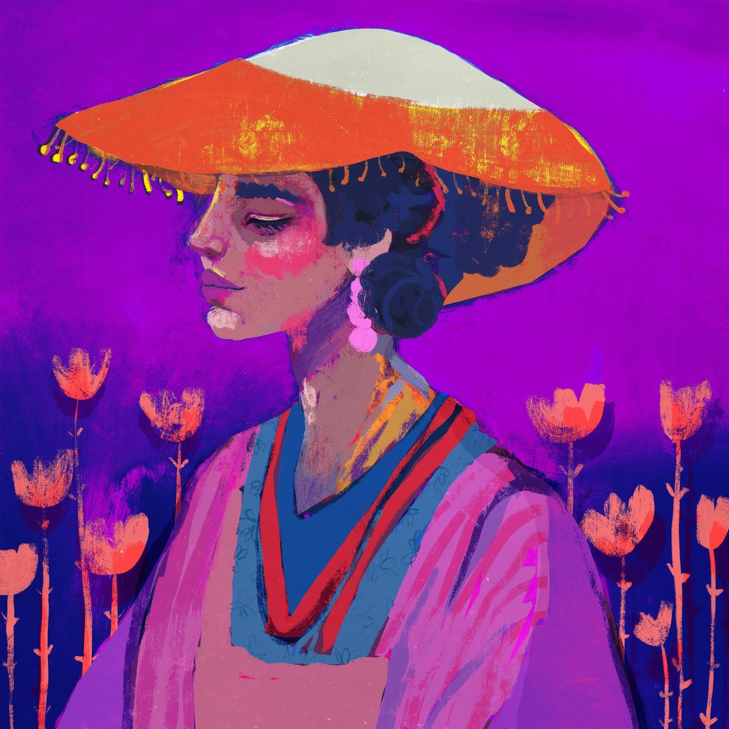Violet Garden Portrait