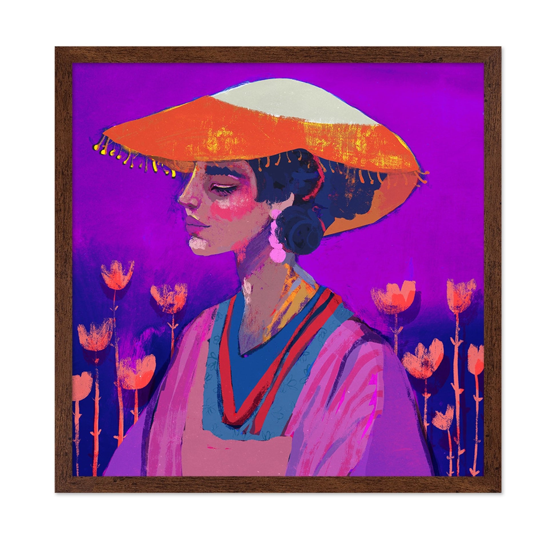 Violet Garden Portrait