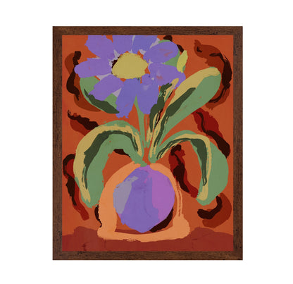 Bold Floral Vase