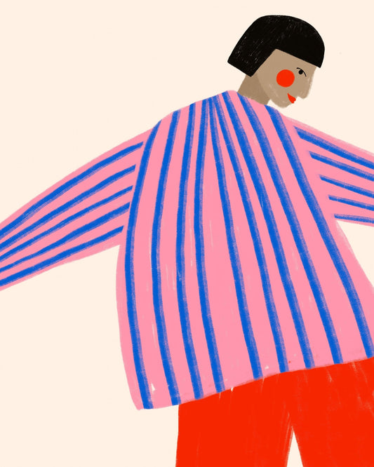Striped Dance Figure