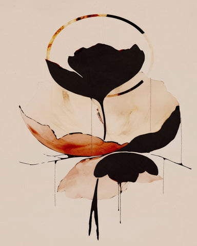 Ink Petal Contrast