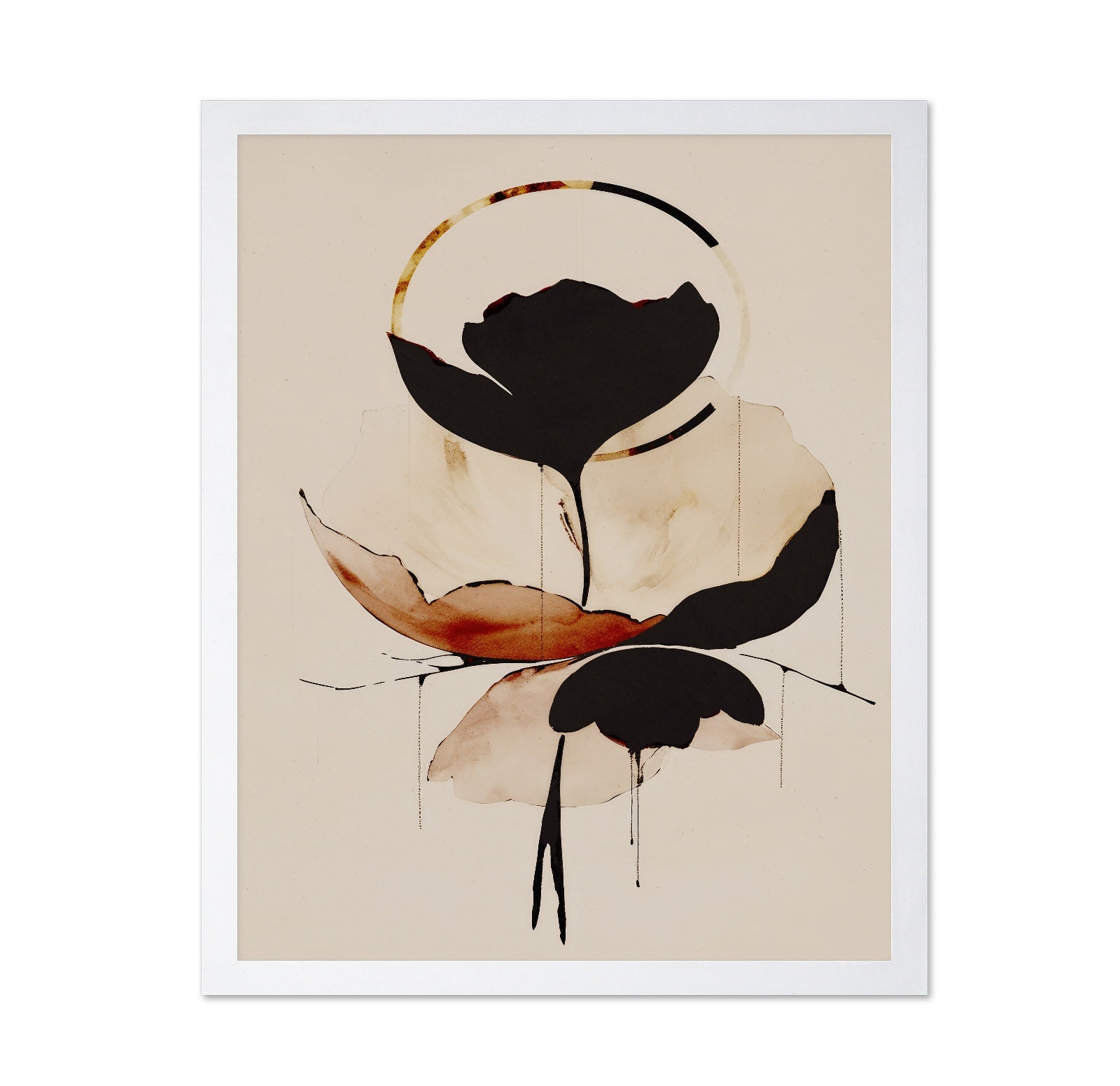 Ink Petal Contrast