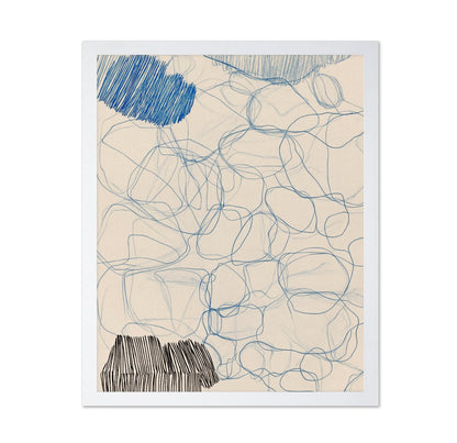 Blue Sketch Forms