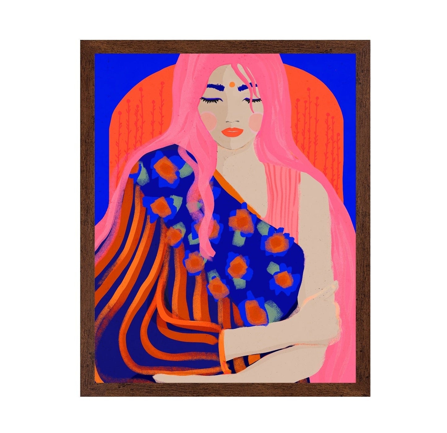 Pink Hair Portrait No2