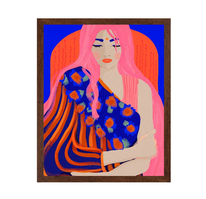Pink Hair Portrait No2