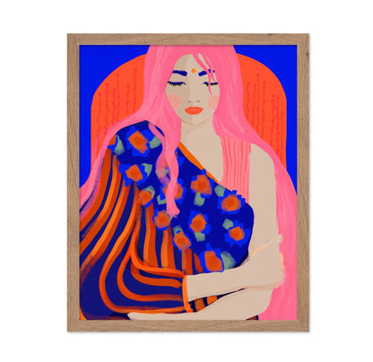 Pink Hair Portrait No2