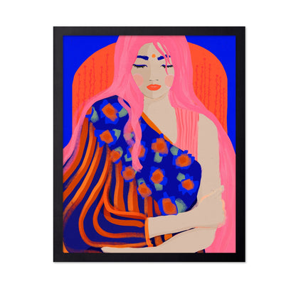 Pink Hair Portrait No2