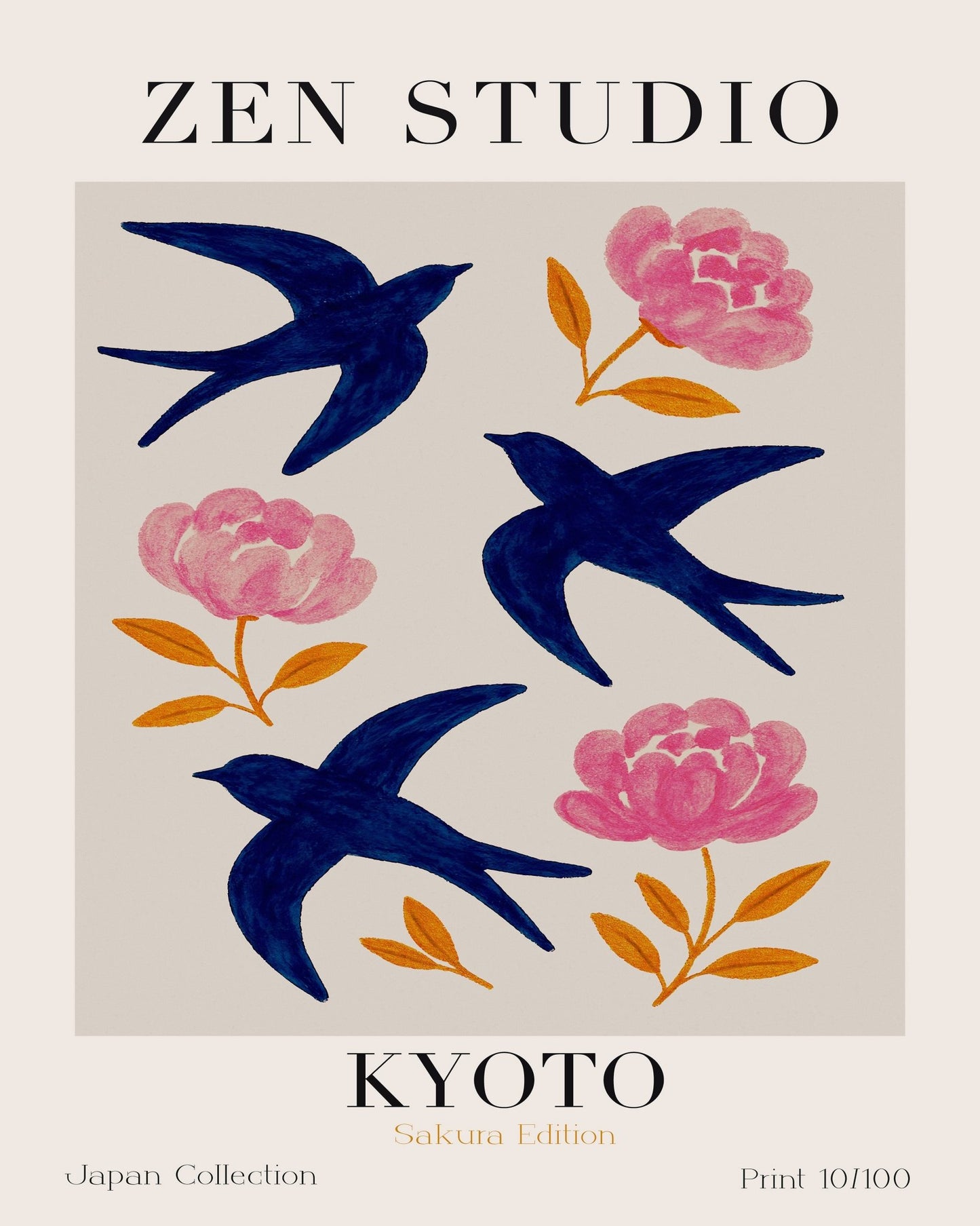 Zen Birds Kyoto