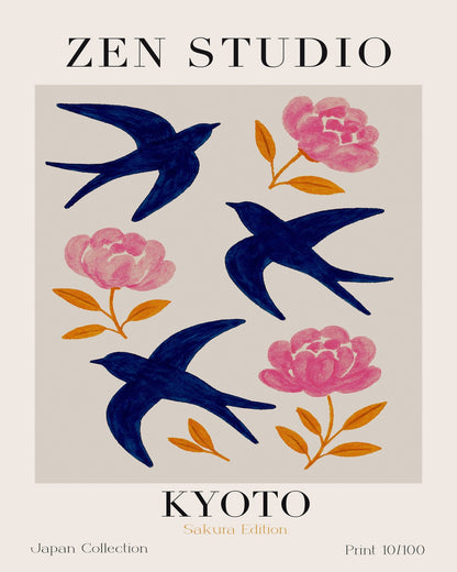Zen Birds Kyoto