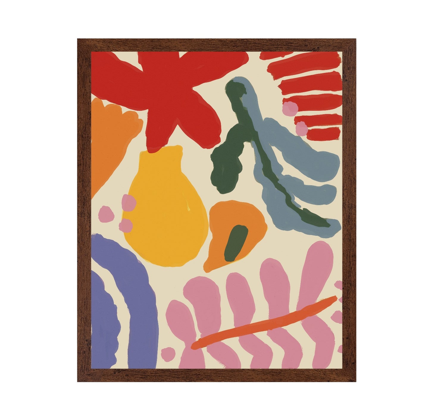 Playful Color Shapes No2