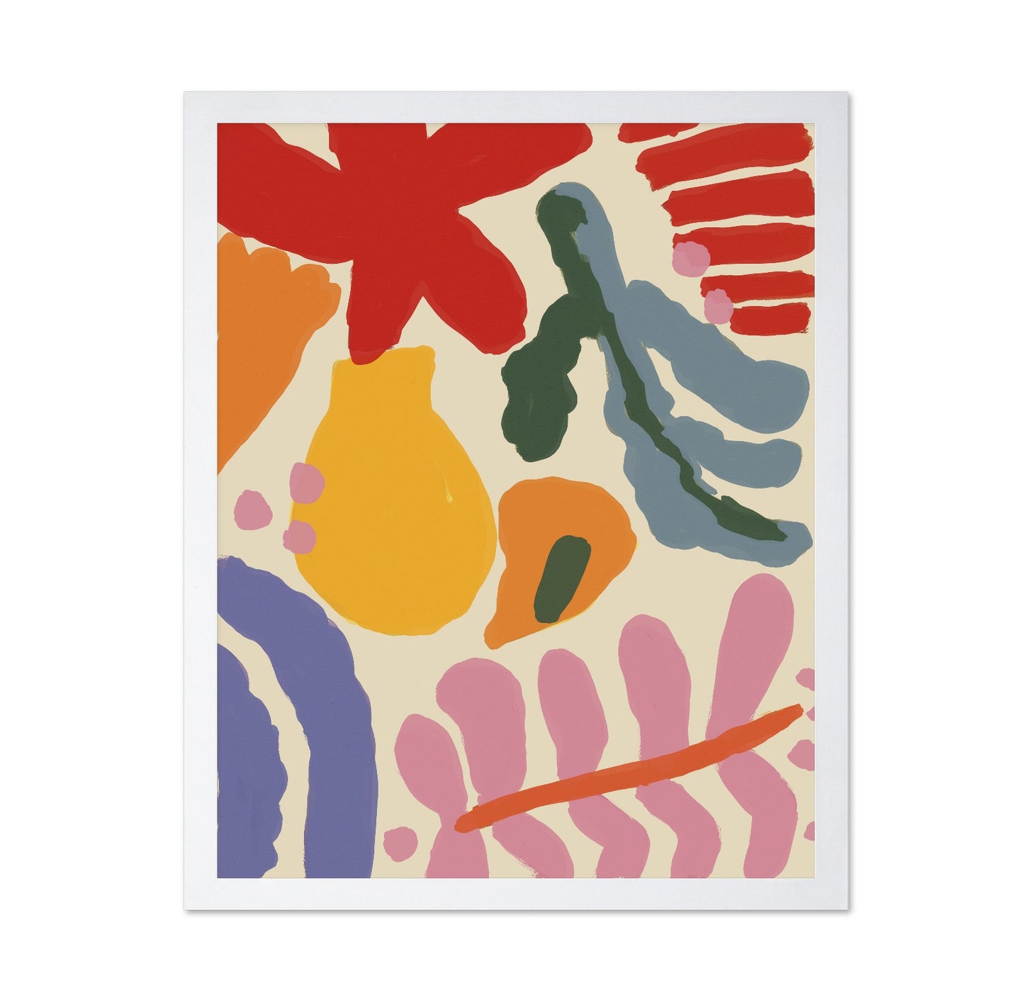 Playful Color Shapes No2
