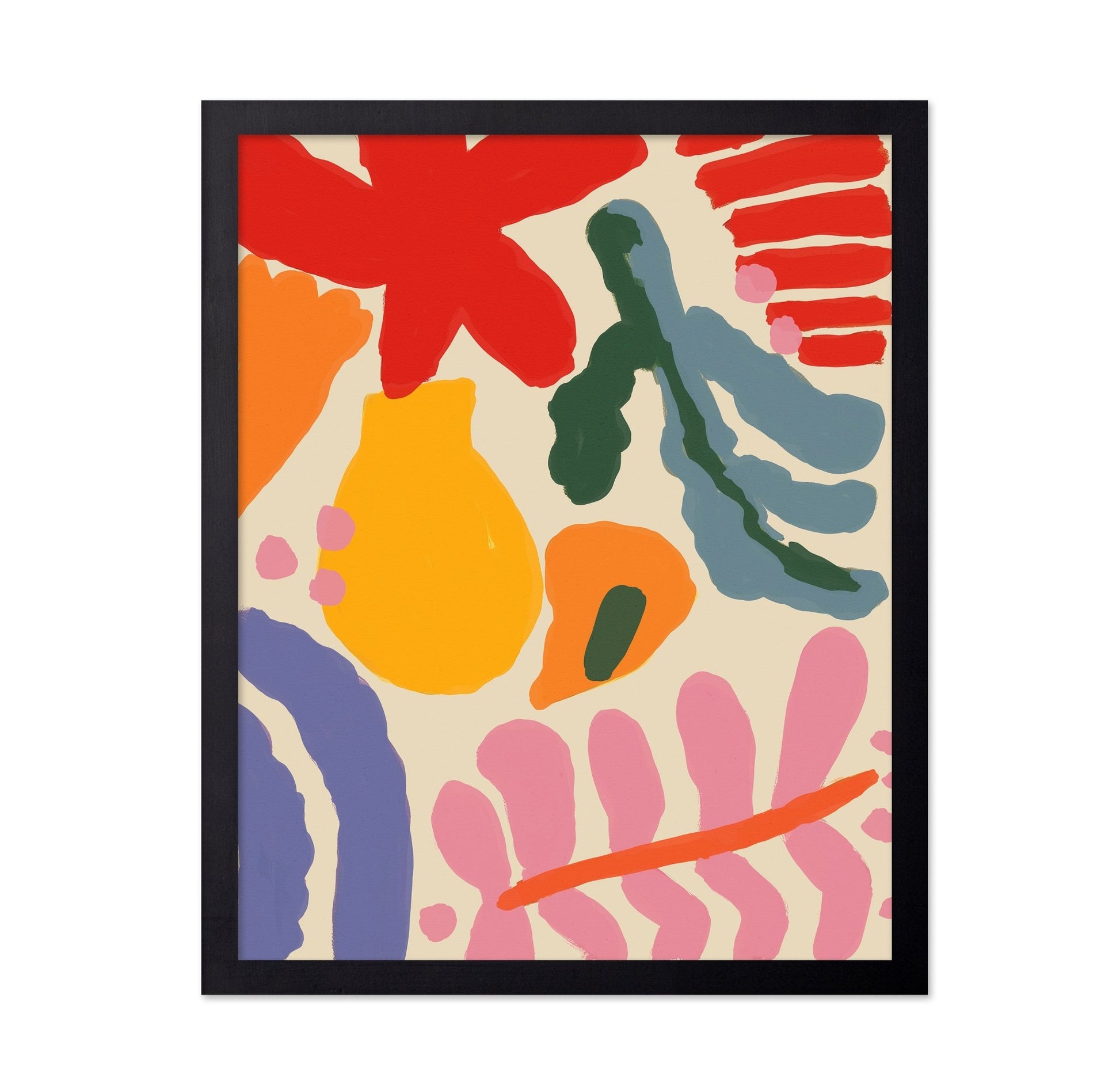 Playful Color Shapes No2