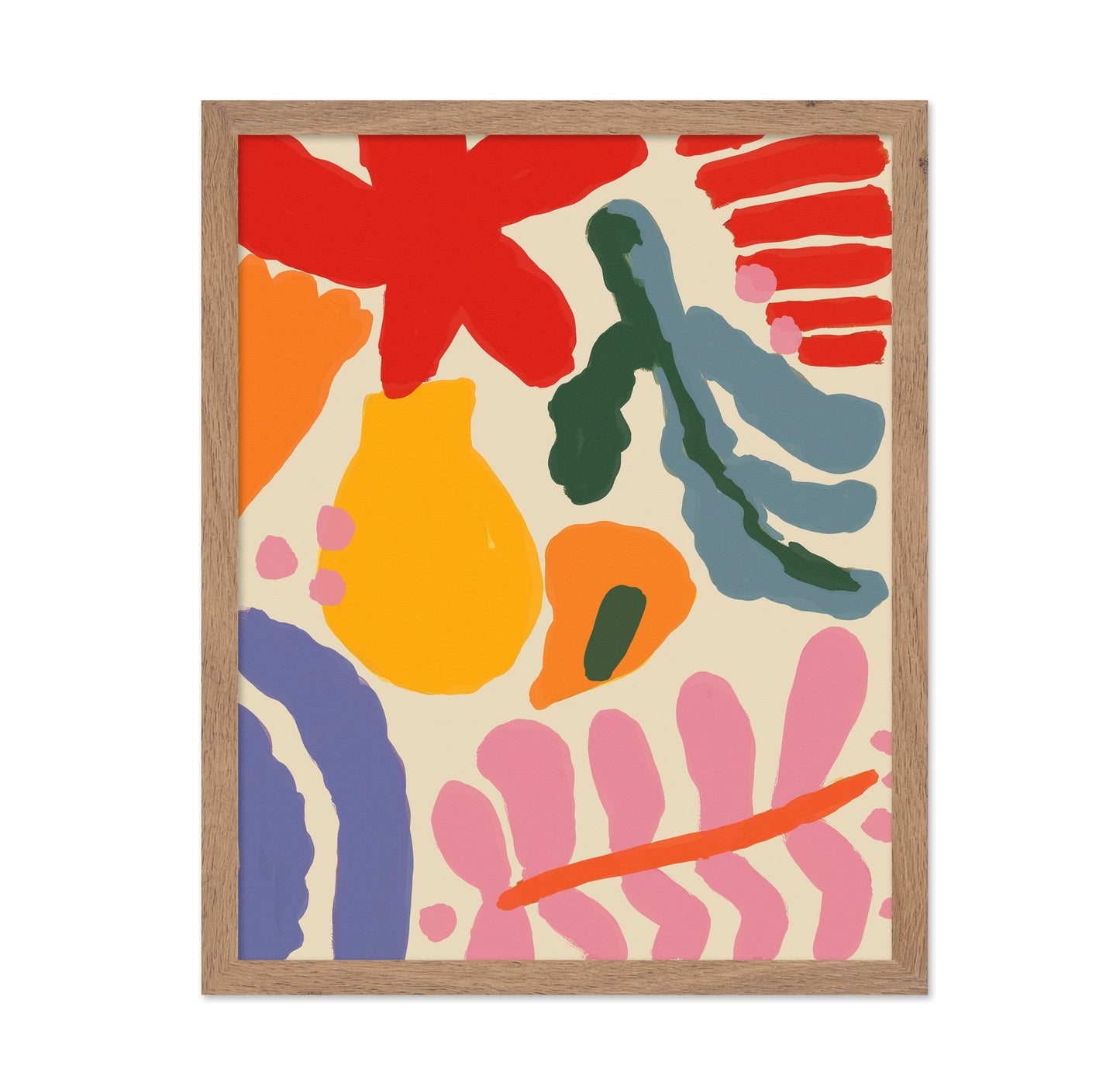 Playful Color Shapes No2