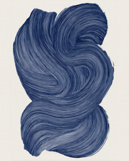 Blue Flow Lines
