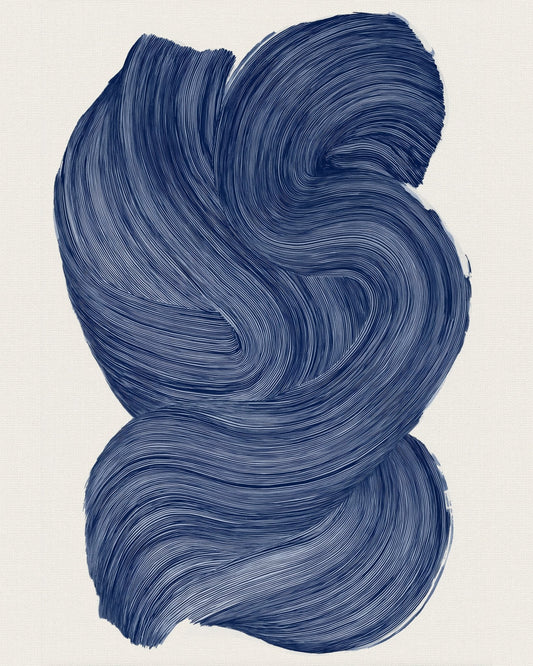 Blue Flow Lines