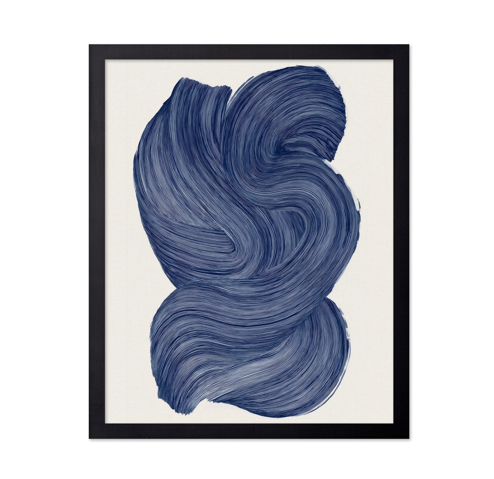 Blue Flow Lines