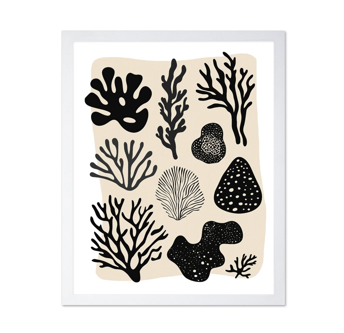 Coral Silhouette Set