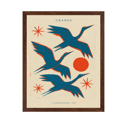 Flying Cranes