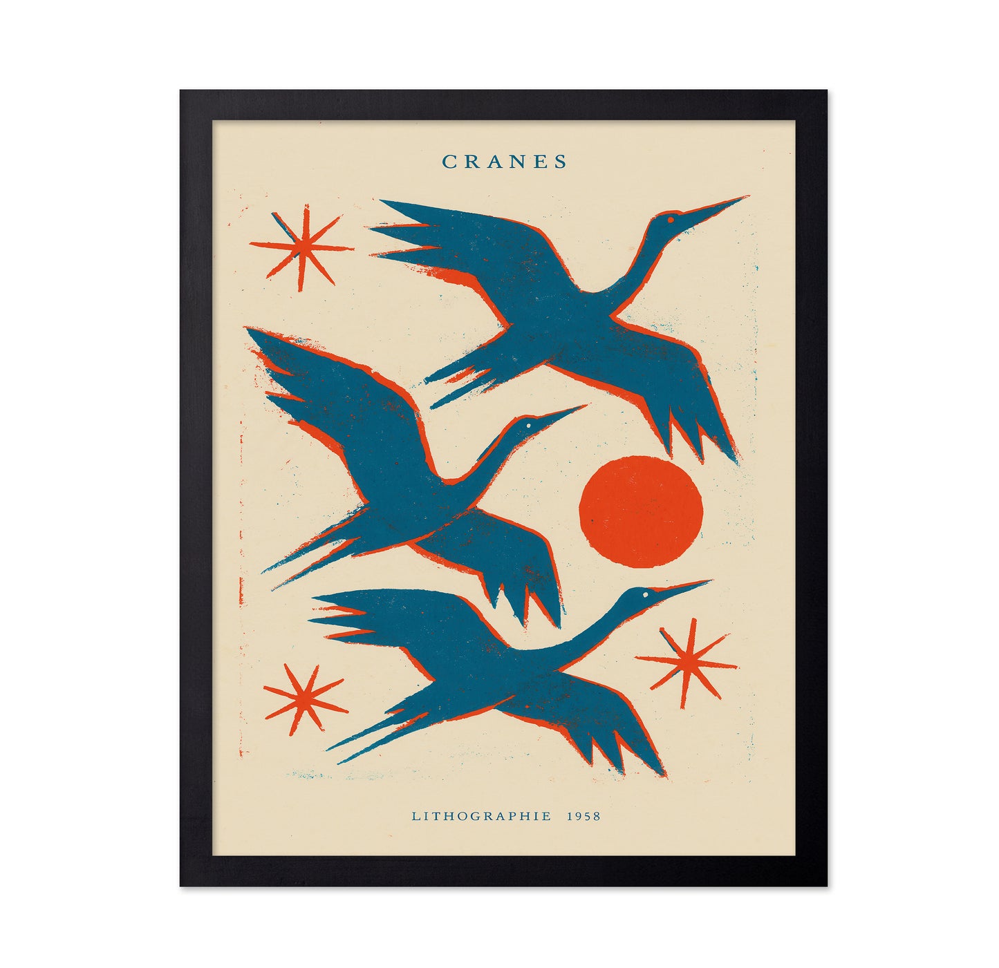 Flying Cranes