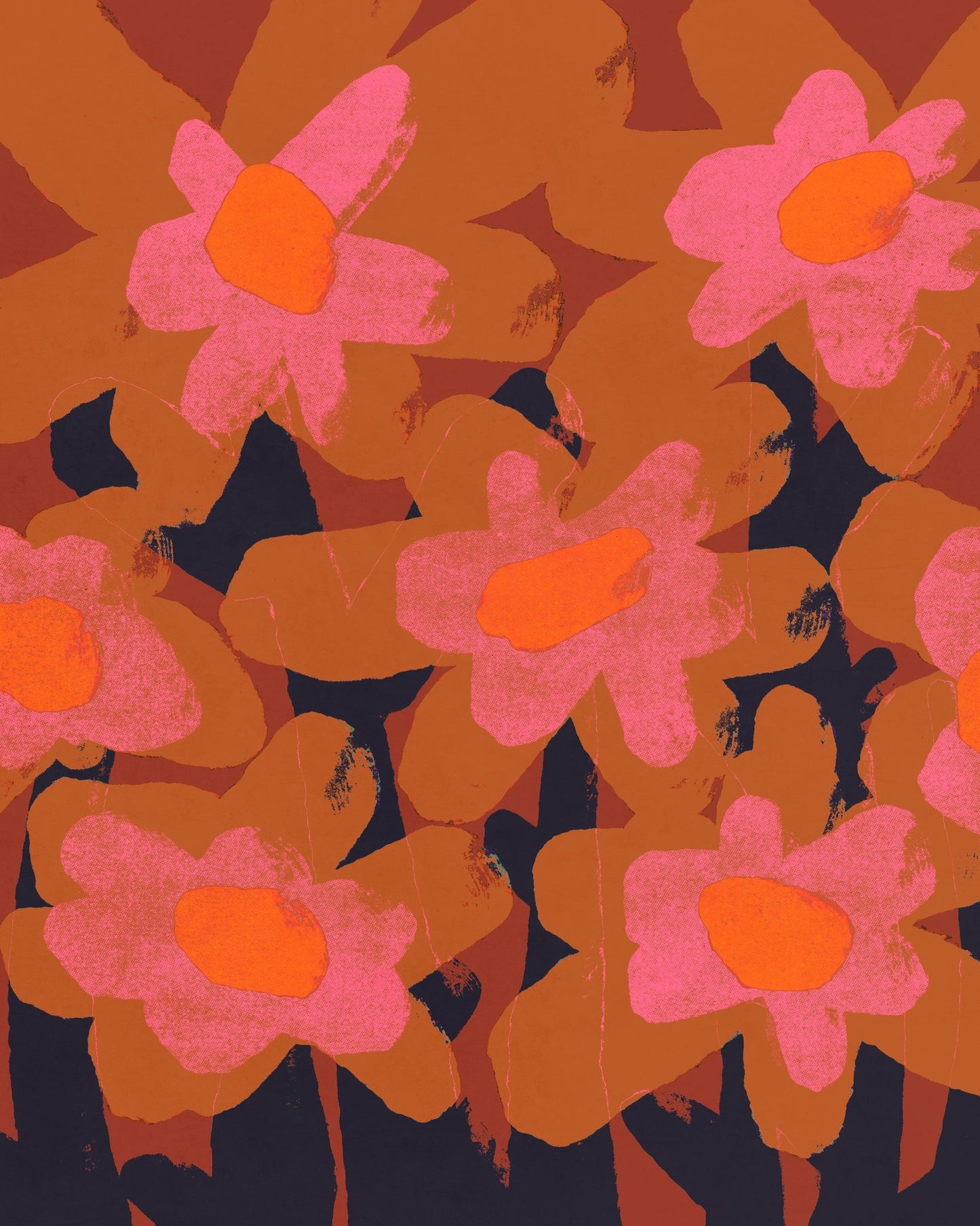 Bold Floral Pattern No2