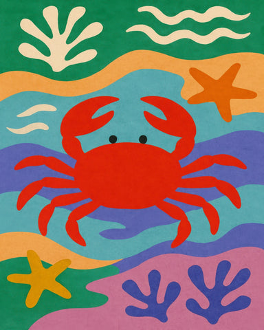 Colorful Crab No1