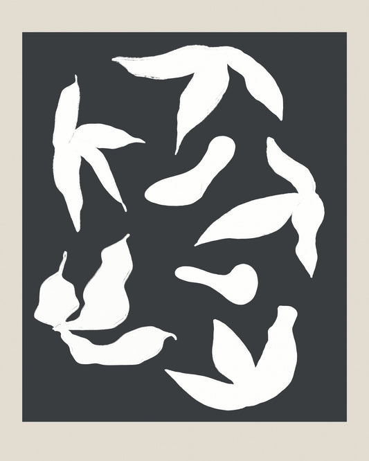 White Leaf Forms