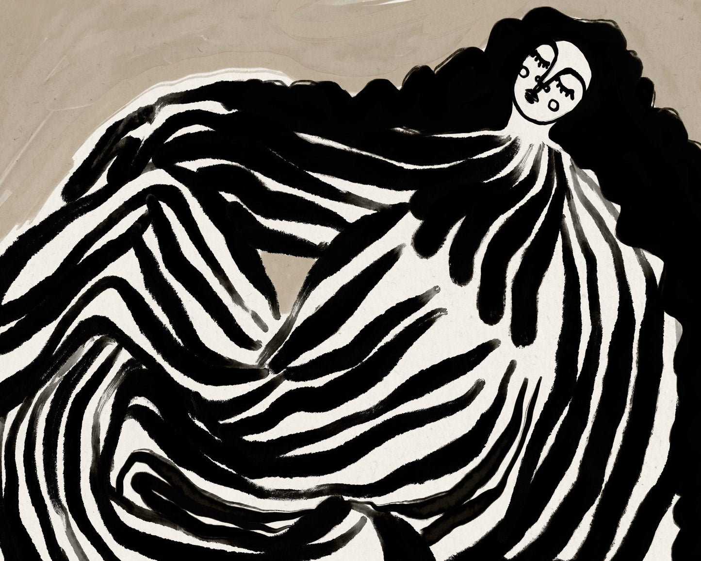 Striped Recline