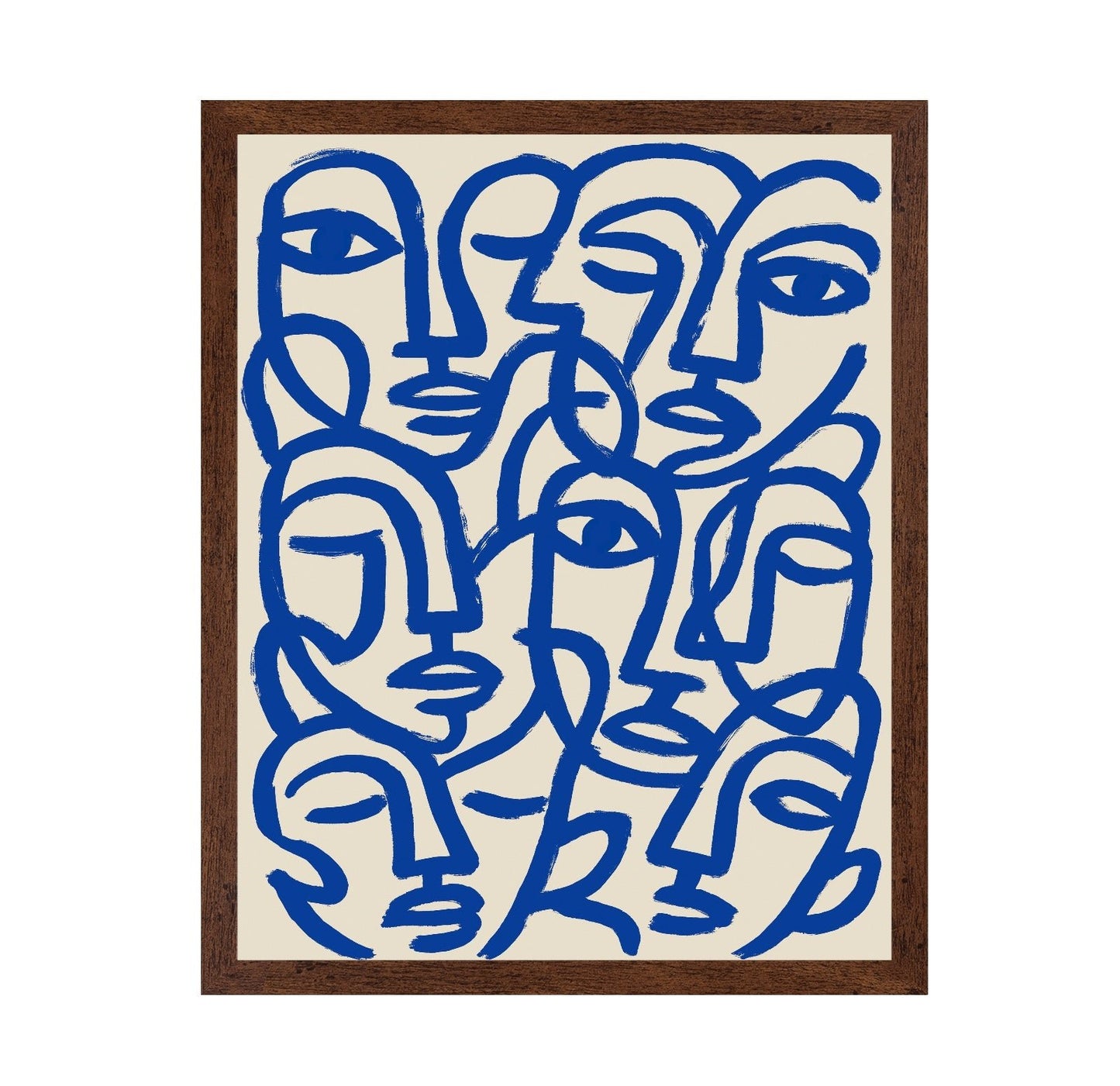 Blue Faces Unity