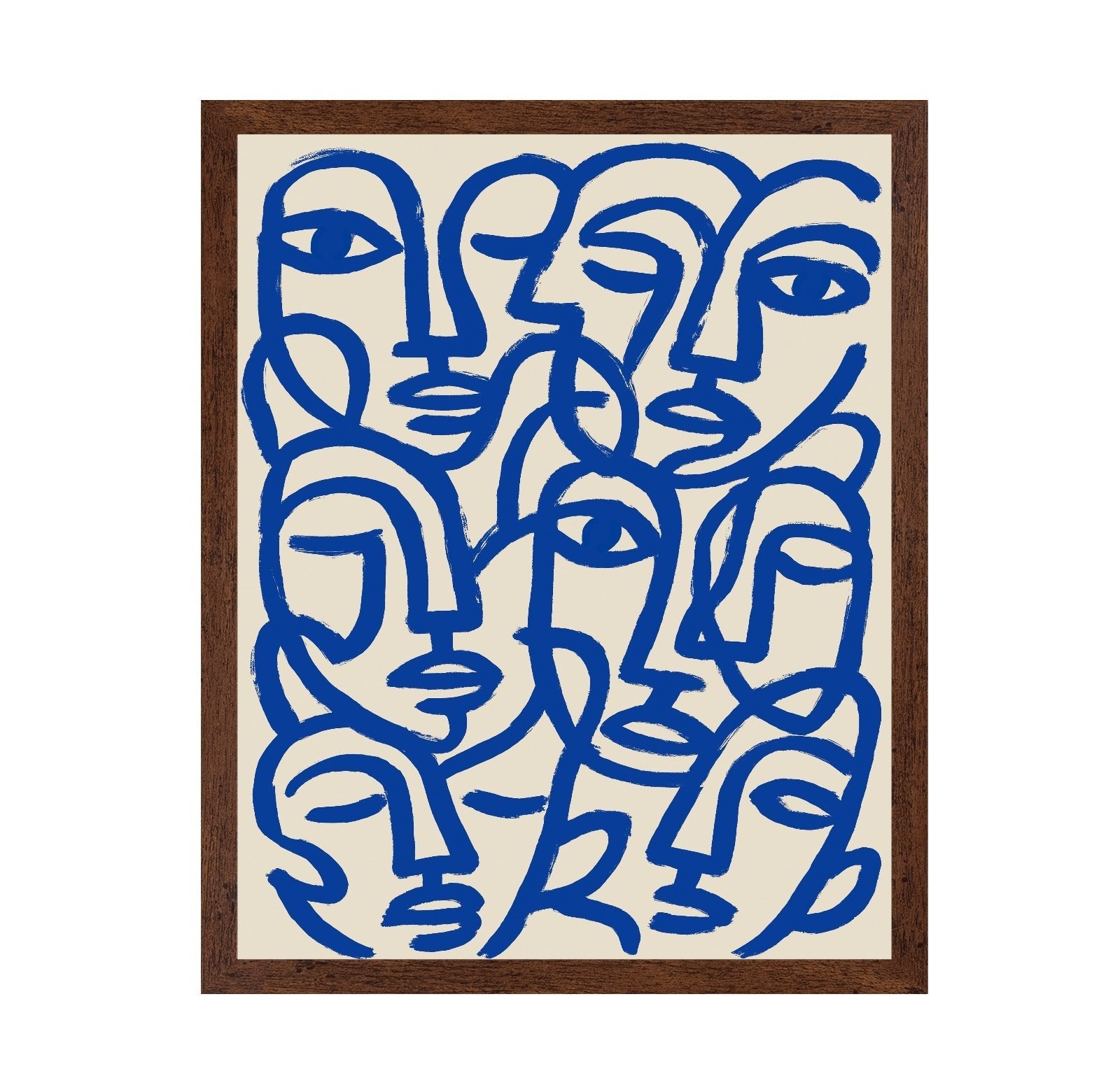 Blue Faces Unity