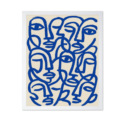 Blue Faces Unity