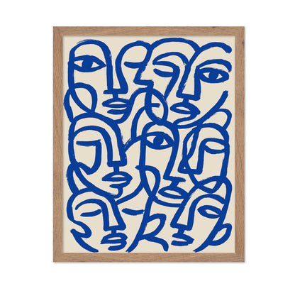 Blue Faces Unity