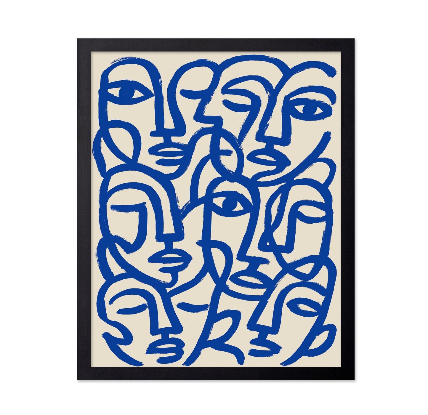 Blue Faces Unity