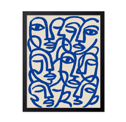 Blue Faces Unity