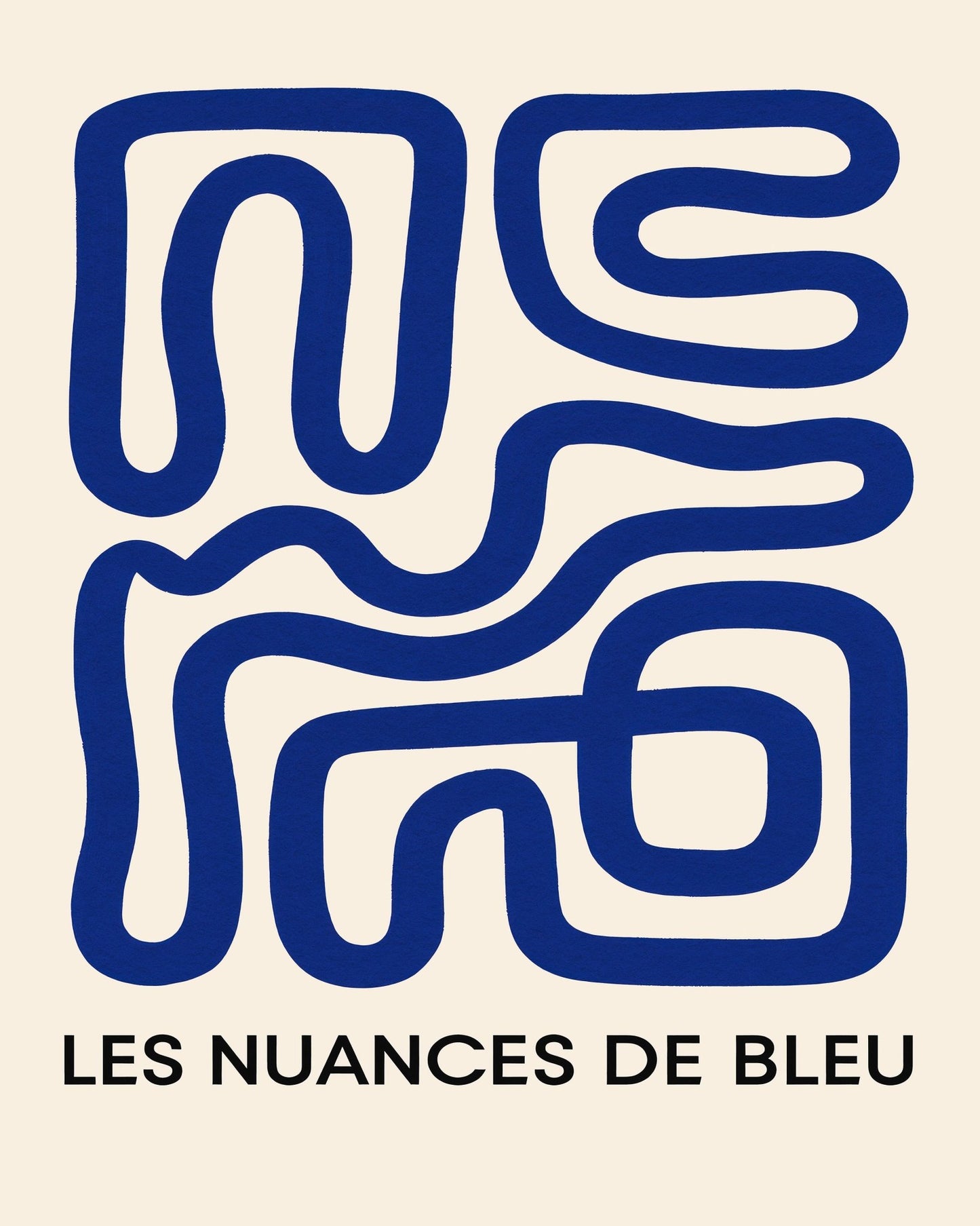Blue Line Maze