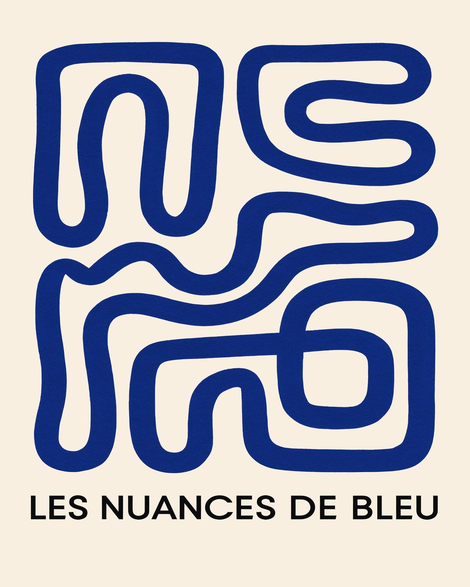 Blue Line Maze