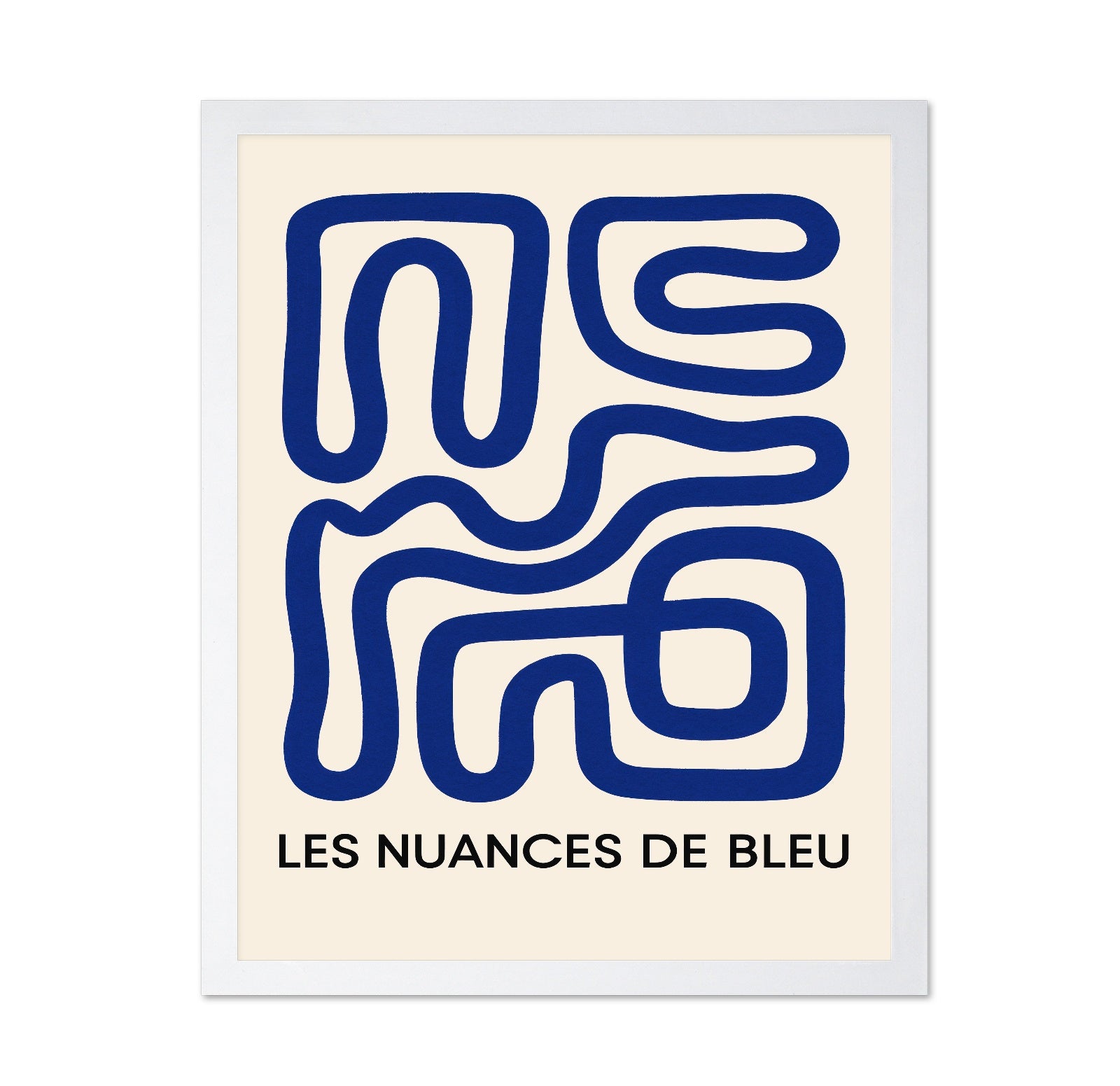 Blue Line Maze