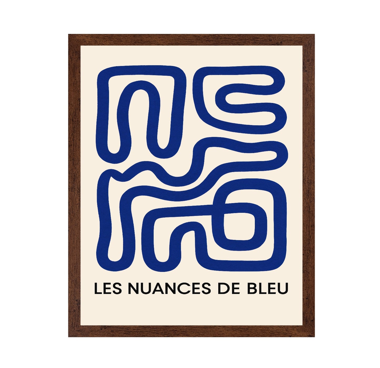 Blue Line Maze