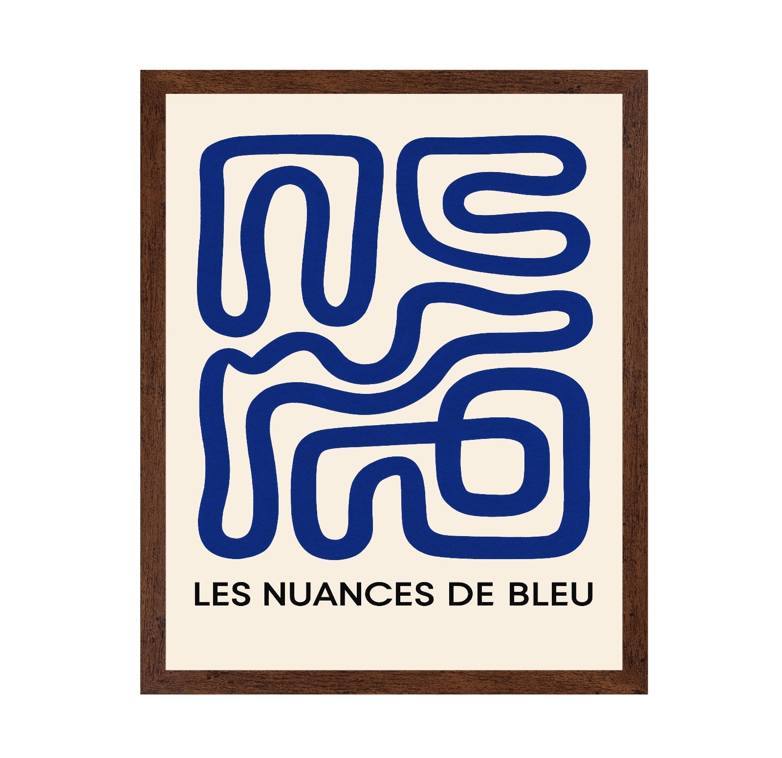 Blue Line Maze