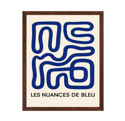 Blue Line Maze