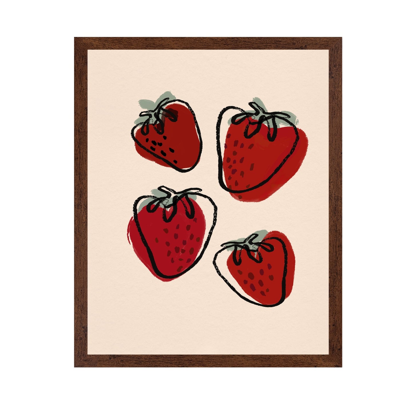 Playful Strawberries