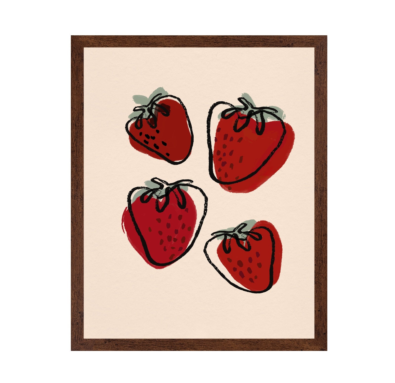 Playful Strawberries