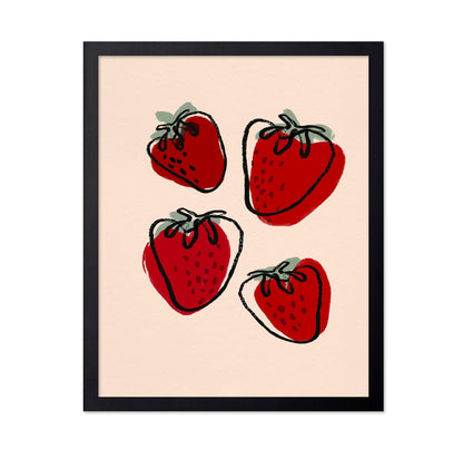Playful Strawberries