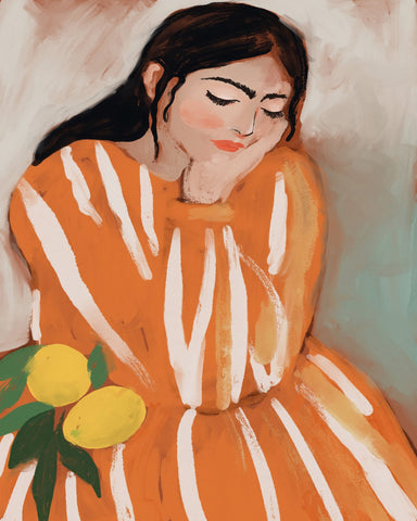 Resting Citrus Muse