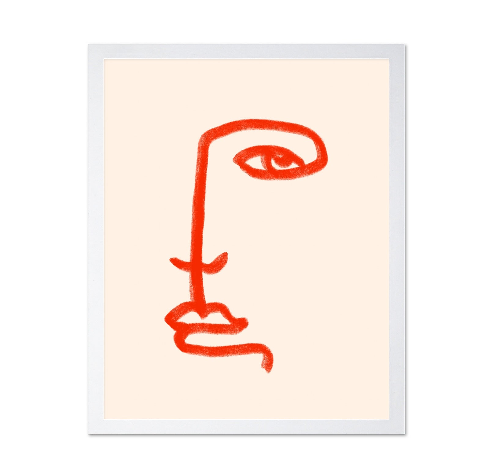 Red Line Face