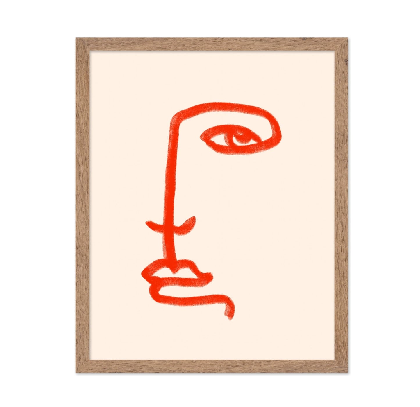 Red Line Face