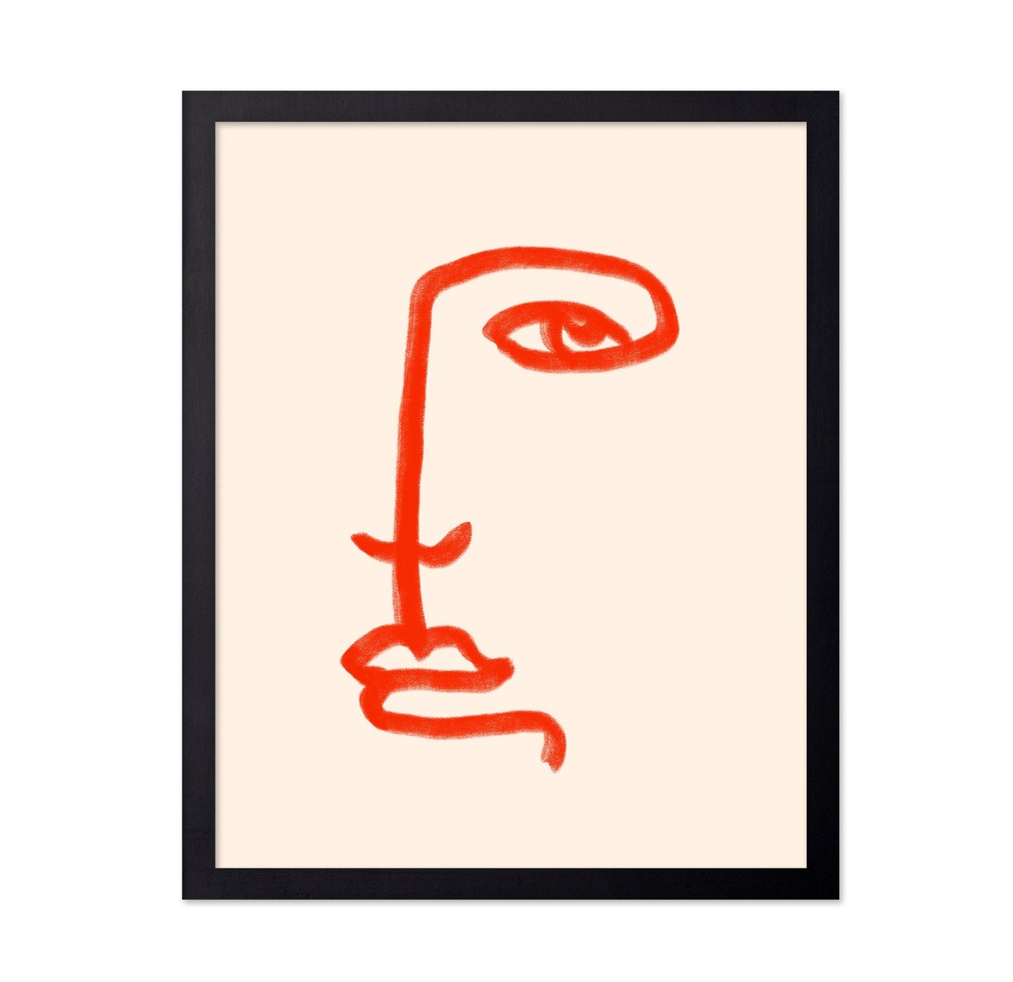 Red Line Face
