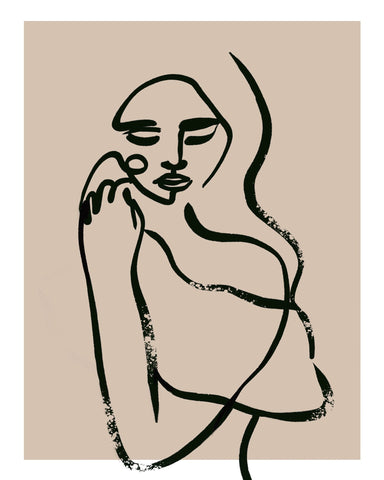 Quiet Line Woman