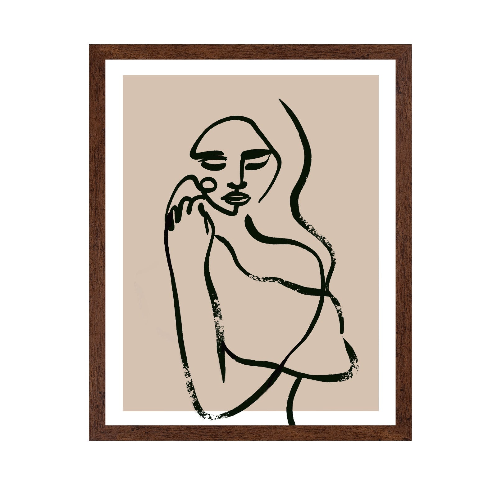 Quiet Line Woman