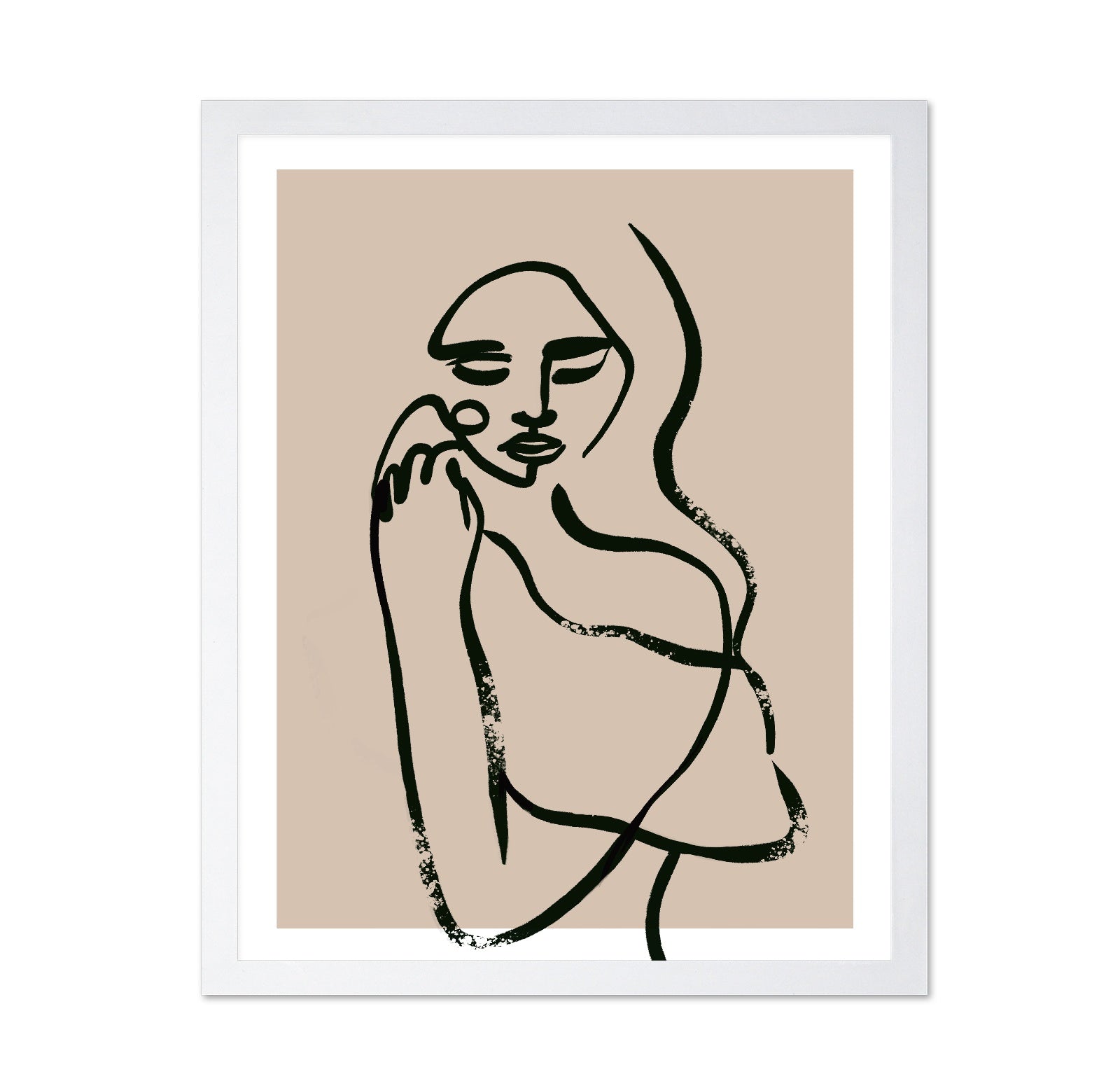 Quiet Line Woman