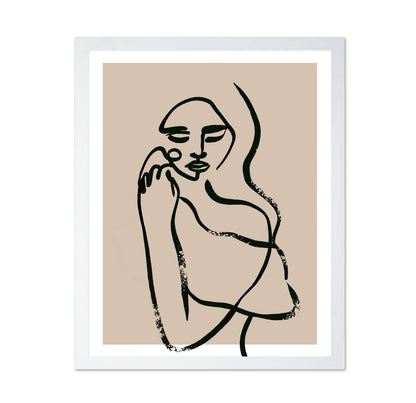 Quiet Line Woman